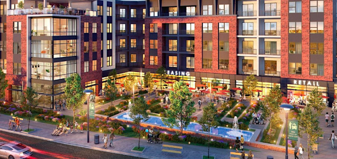 First look Project rises next to Atlanta Braves stadium, The Battery Urbanize Atlanta